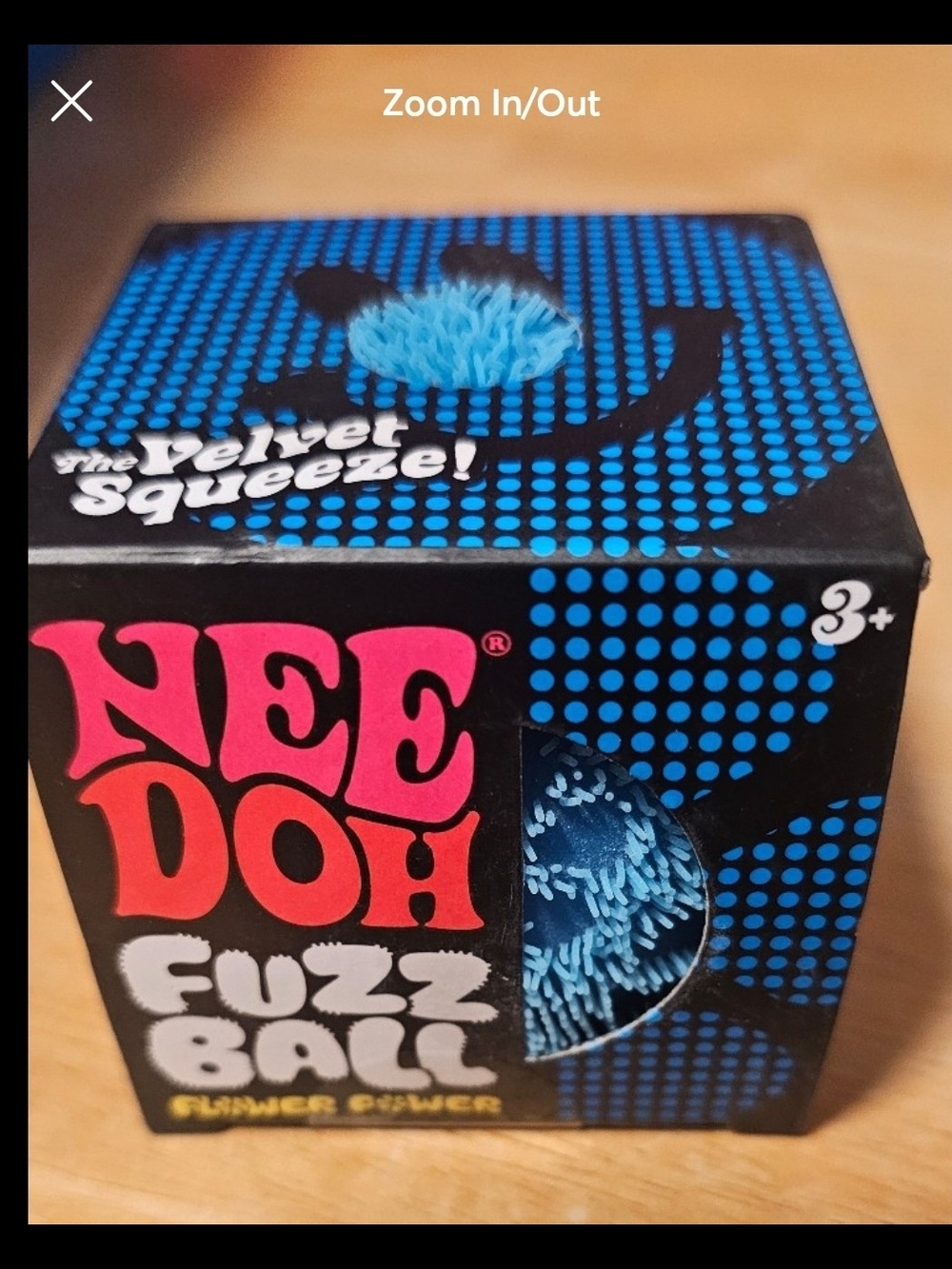 Nee Doh Flower Power Fuzz Ball